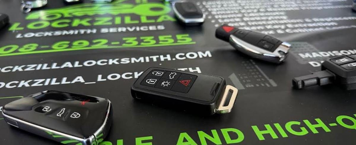 Assortment of programmed car keys